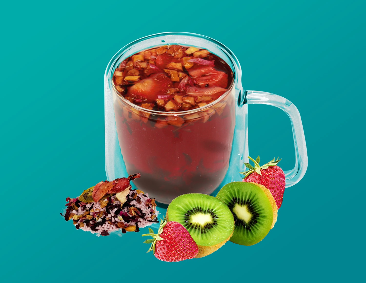 Клубника и Киви