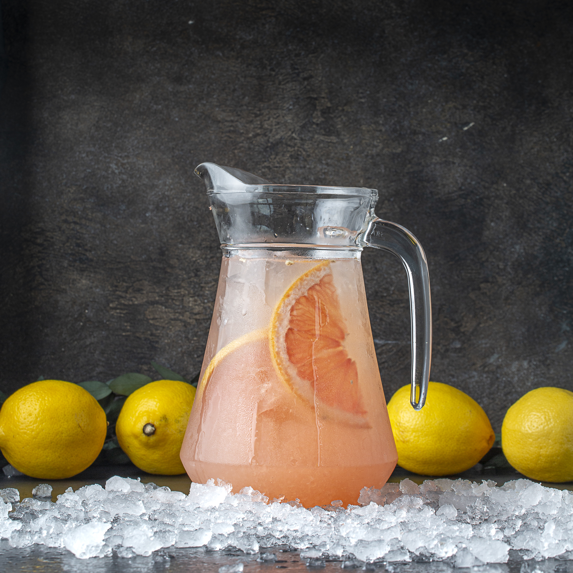 Лимонад грейпфрут-имбирь