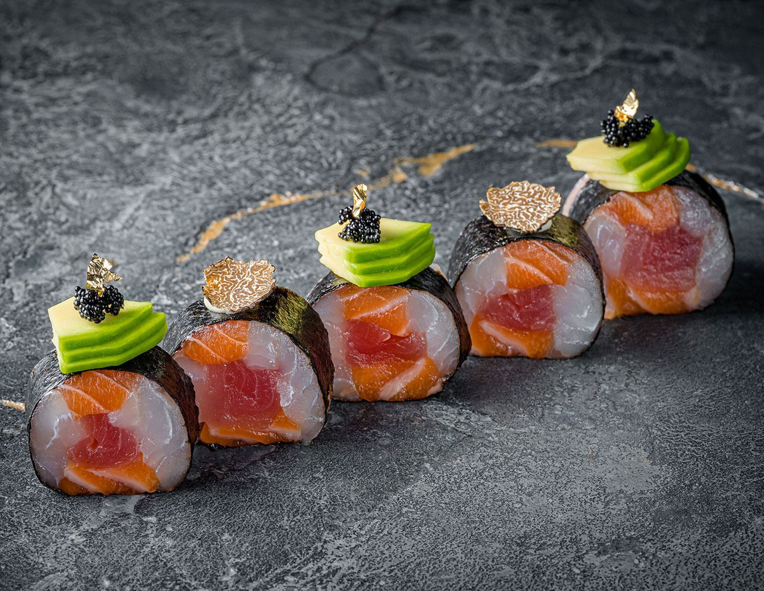 Ролл Три рыбы