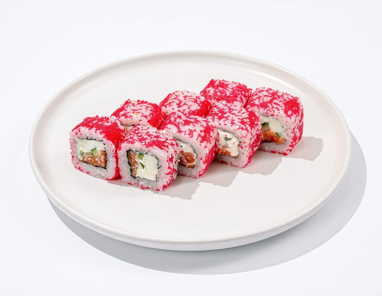 Ролл калифорния с лососем