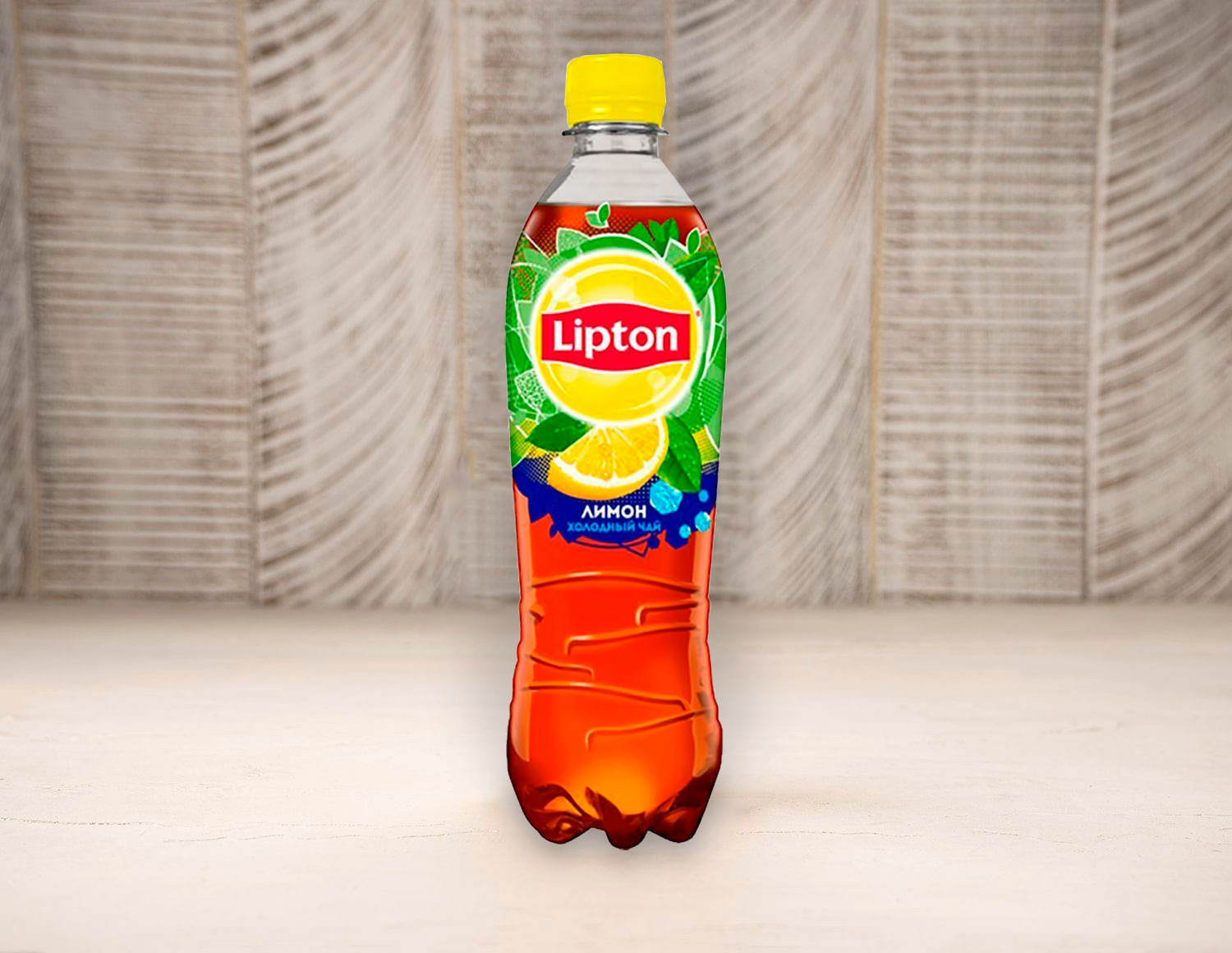 Липтон черный с лимоном 0,5 л