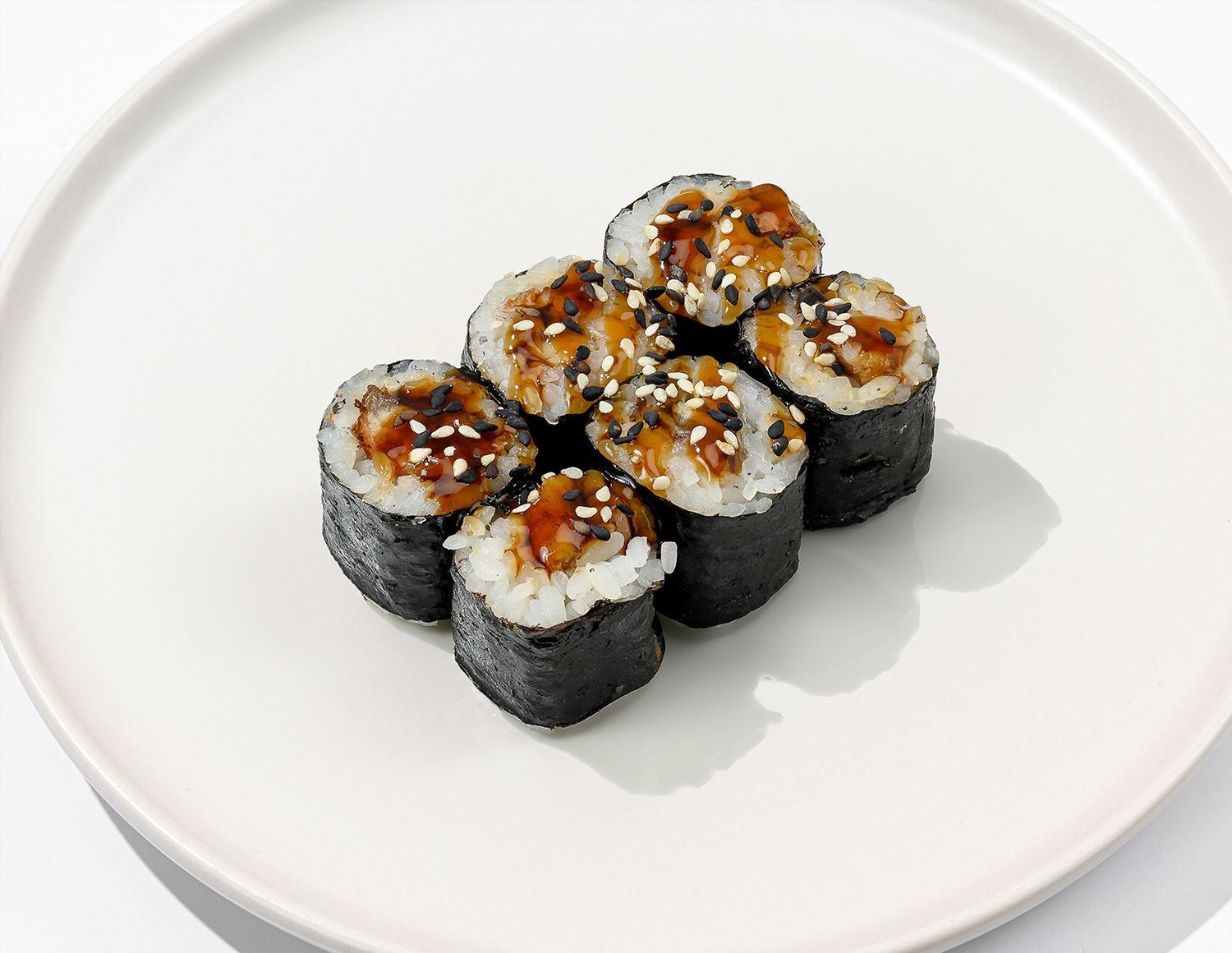 Классический ролл с угрем