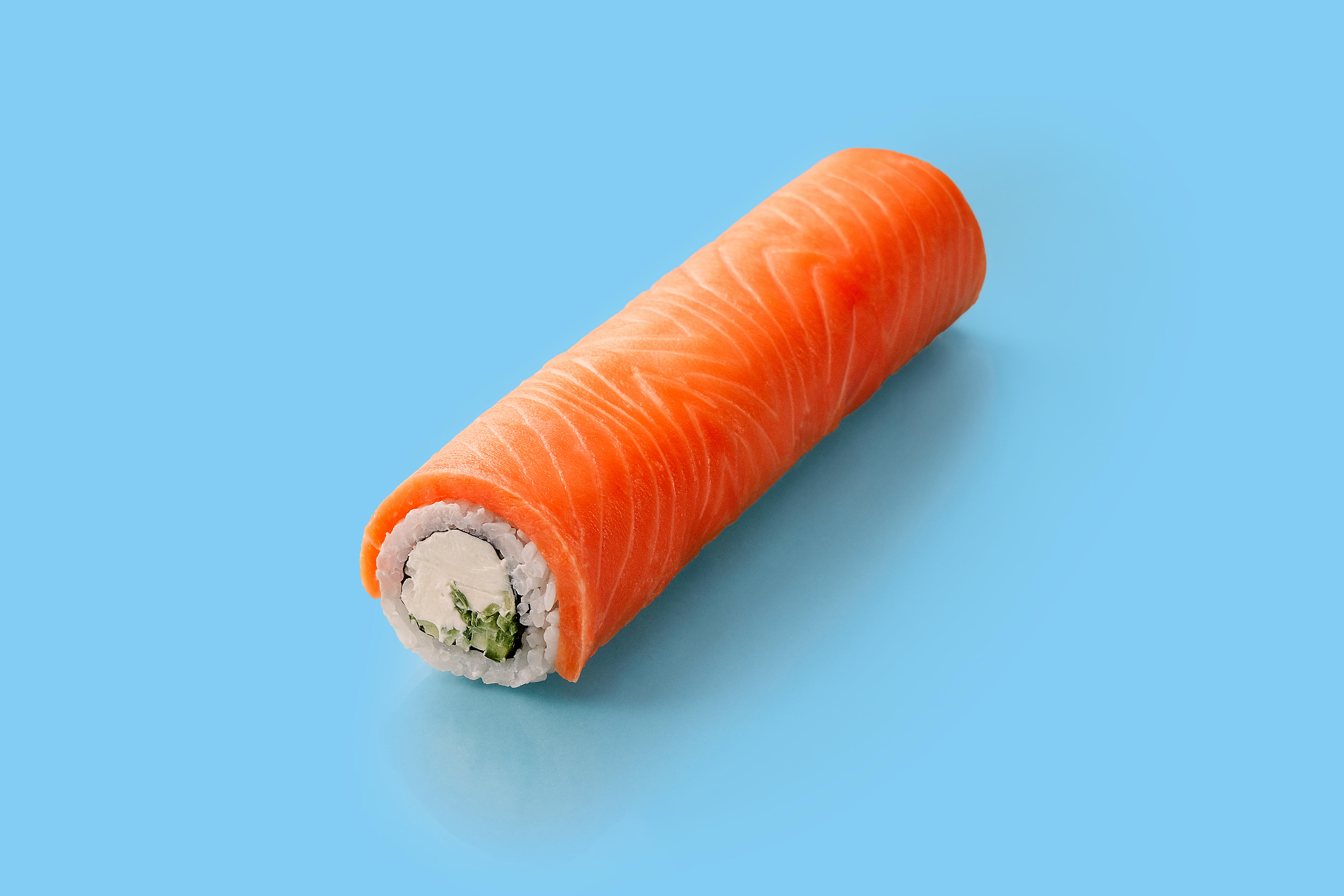 Лонг "Филадельфия с огурцом"