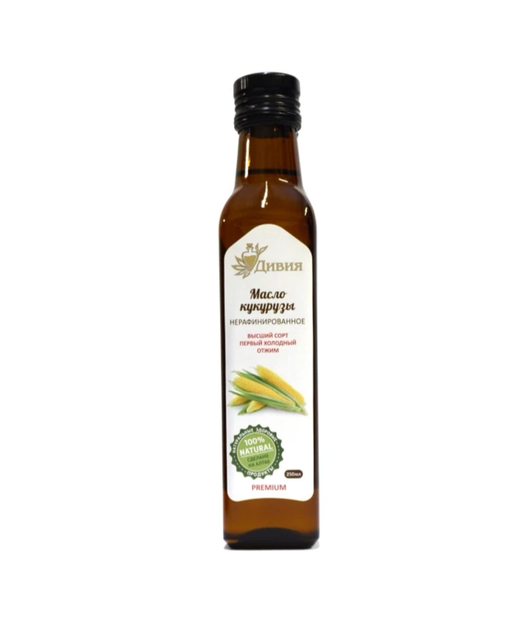 Масло кукурузное, 250мл,Дивия