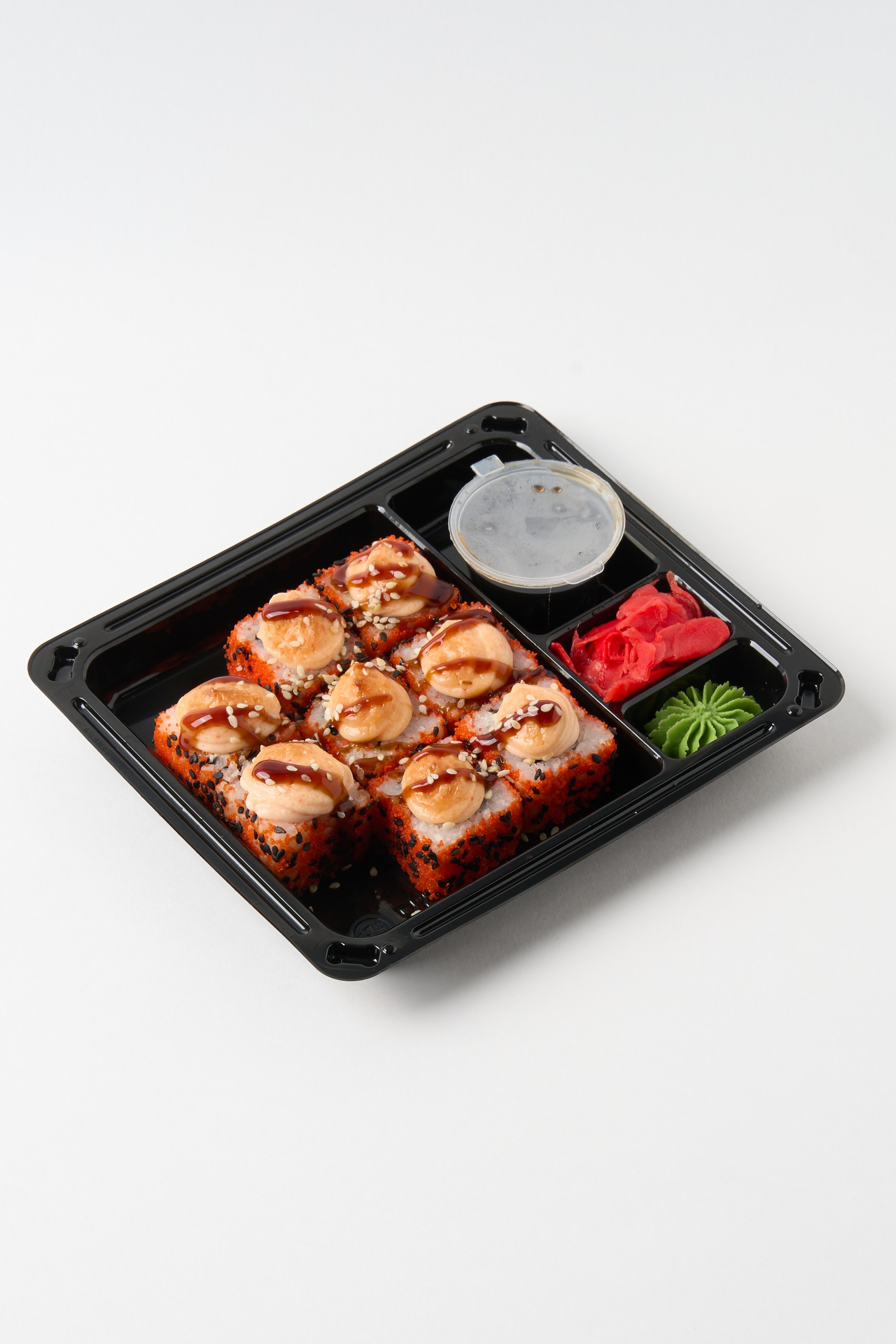 Ролл с креветкой и угрем 8 шт запеч