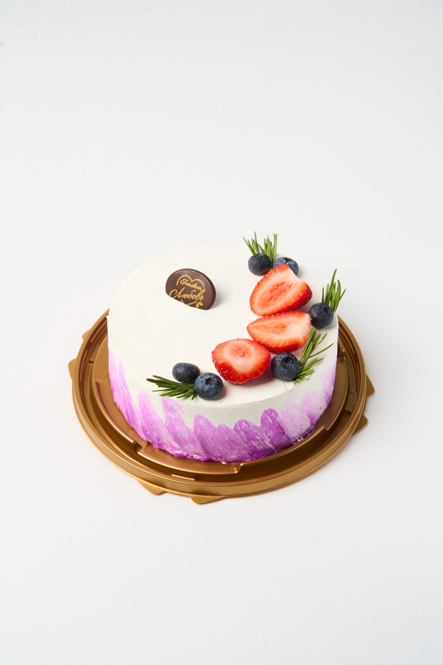 Торт Лавандовый с ягодами, 900г