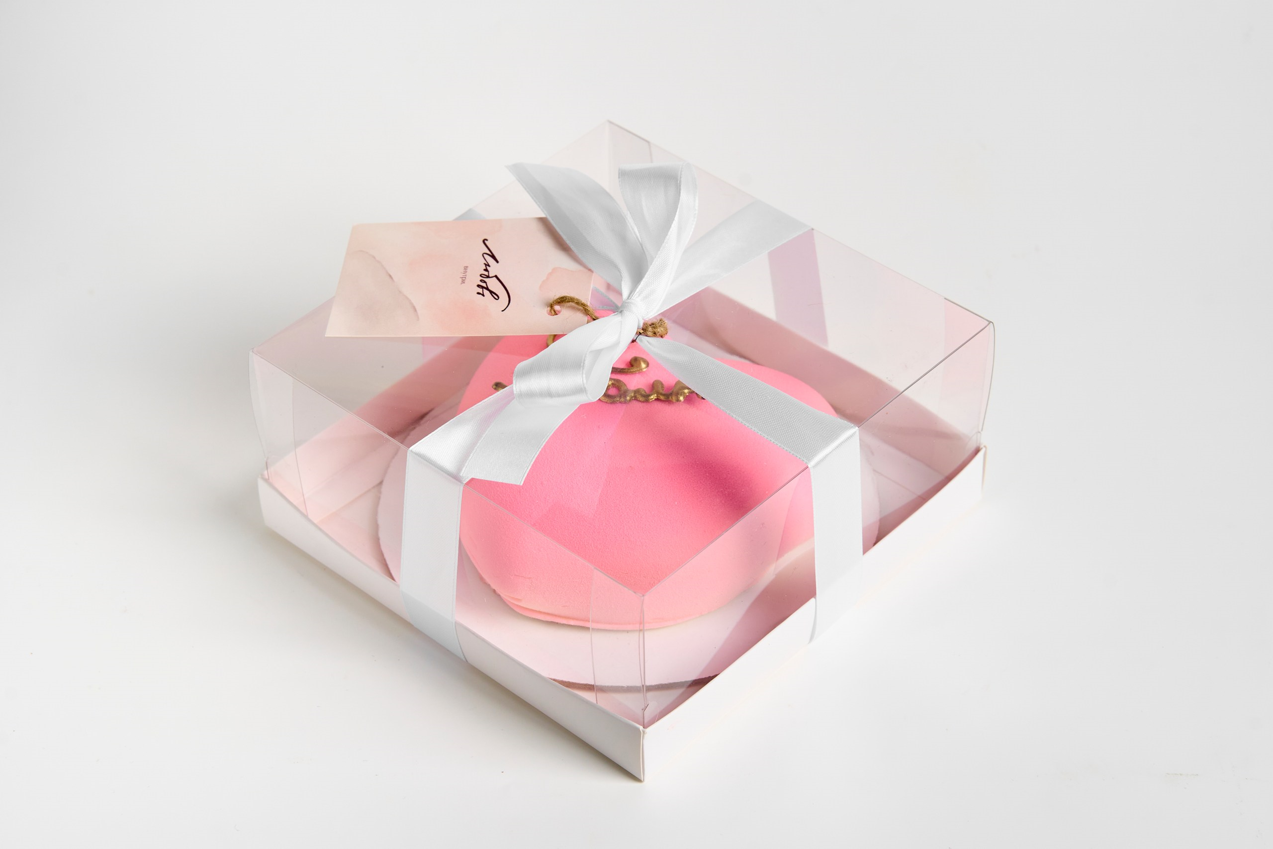 Бенто-торт Клубничное сердце  