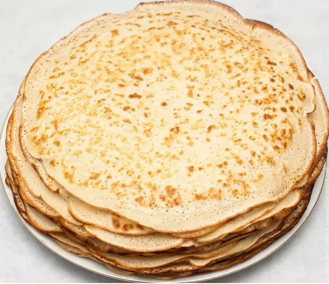 Блинчики тонкие постные