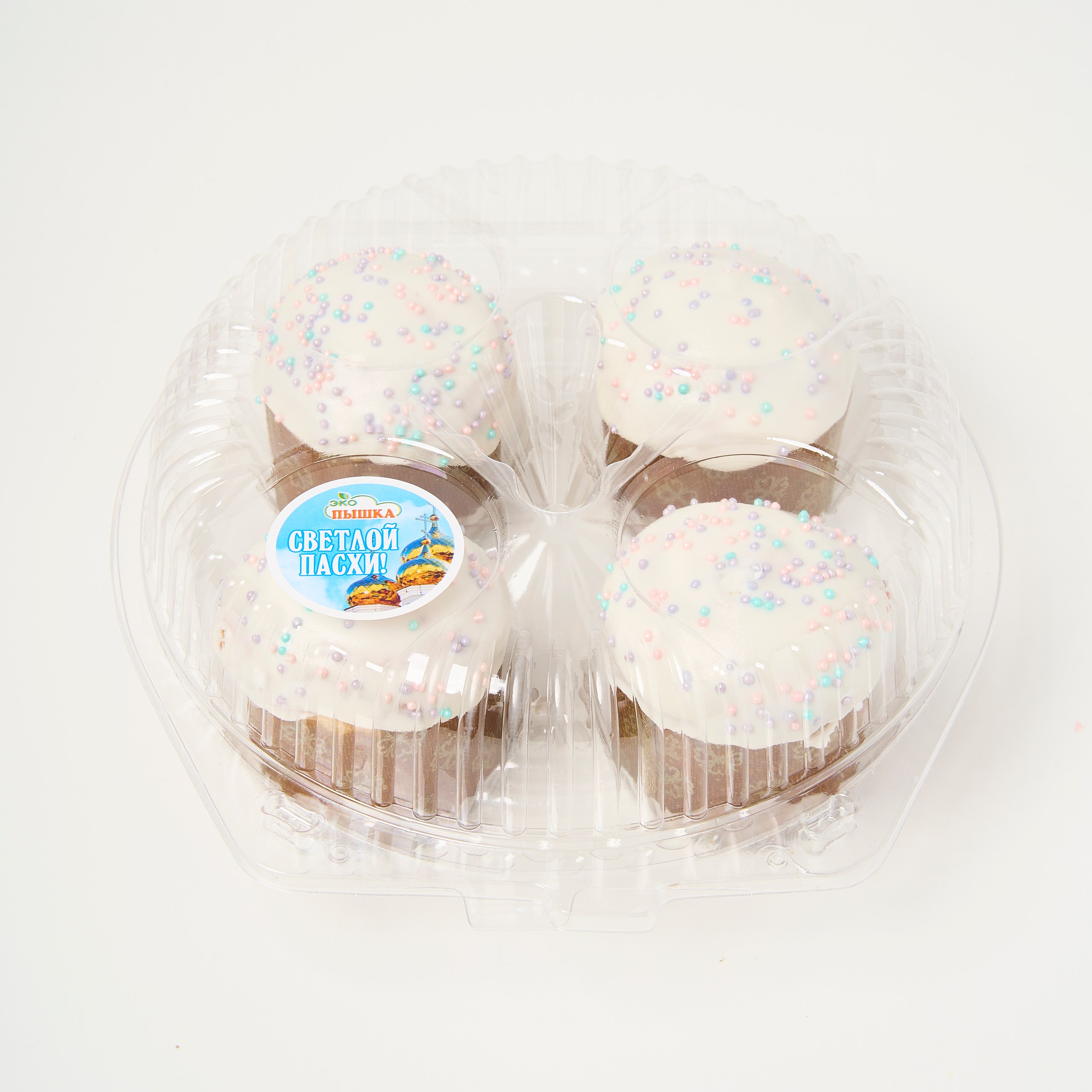 Кекс весенний пасхальный набор 4 шт