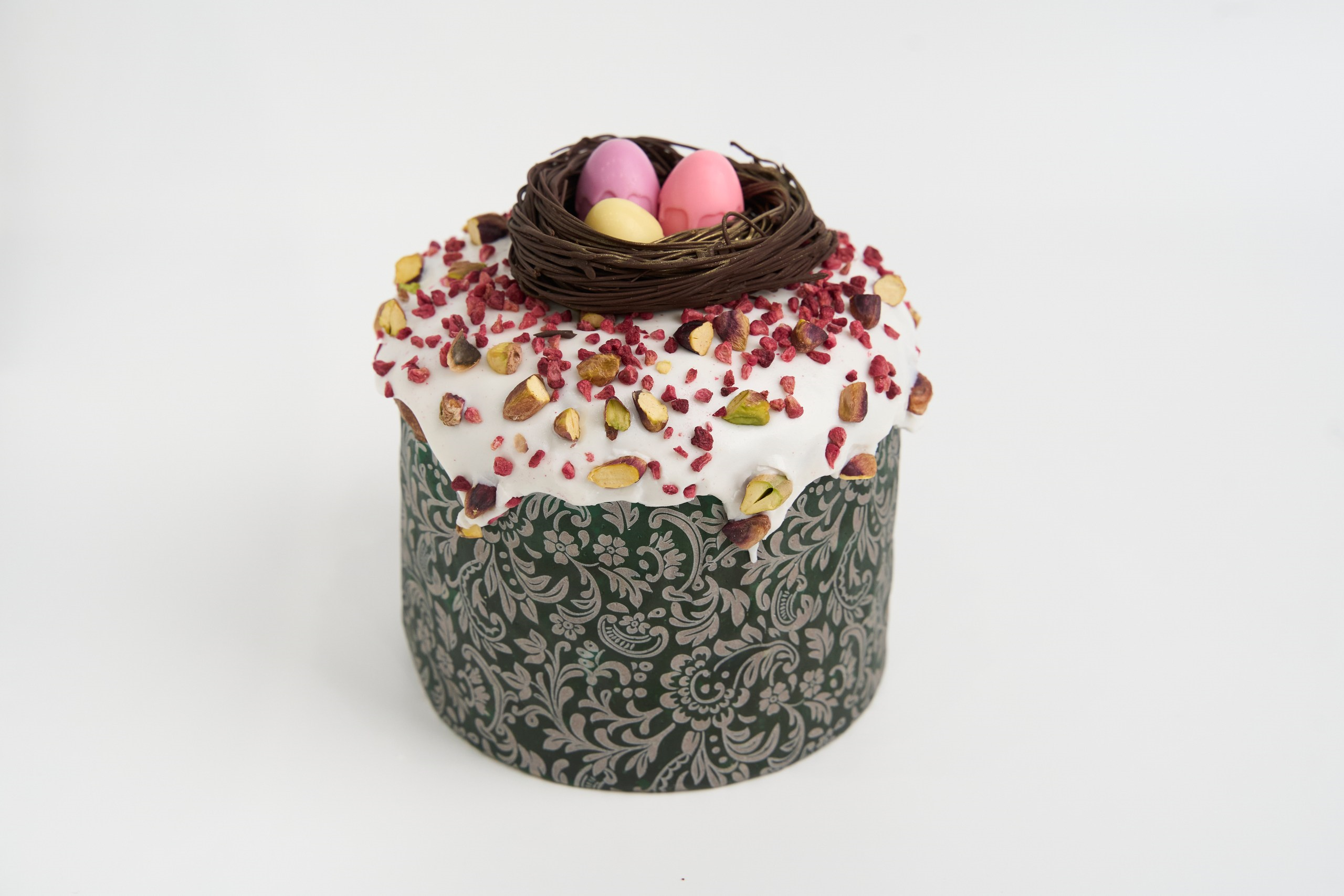 Кулич Эксклюзив фисташковый