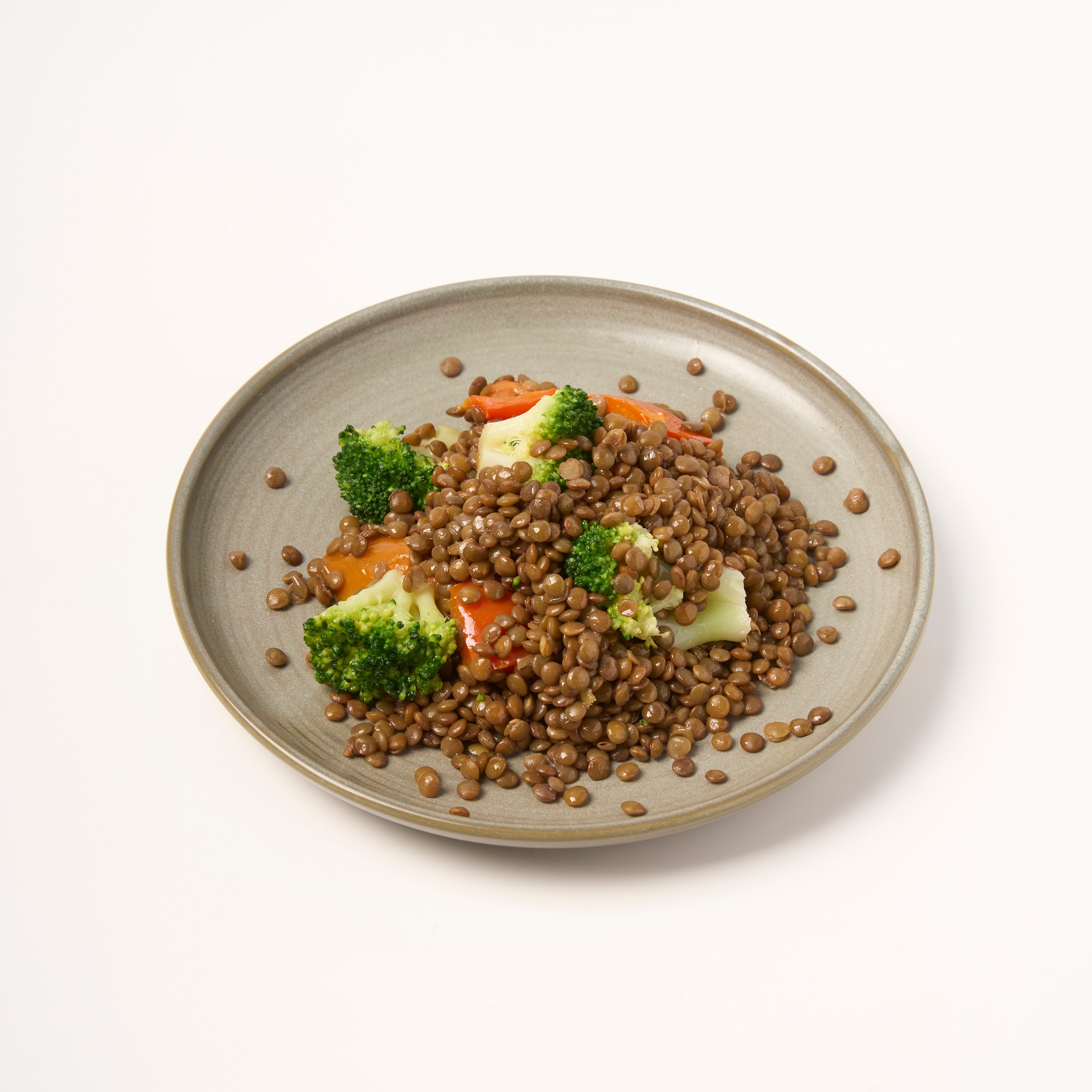 Чечевица тушеная с овощами,250г