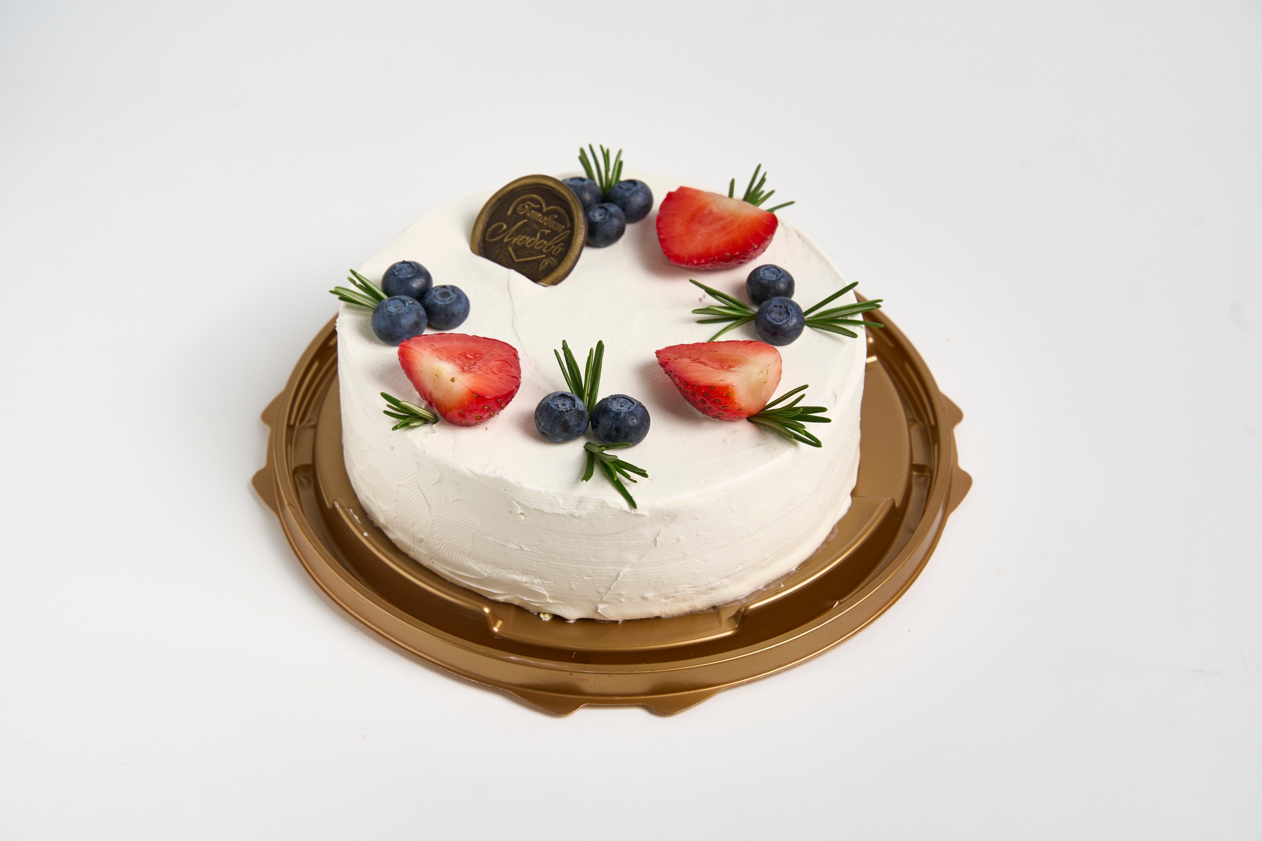 Торт Алладин с ягодами, 750 гр