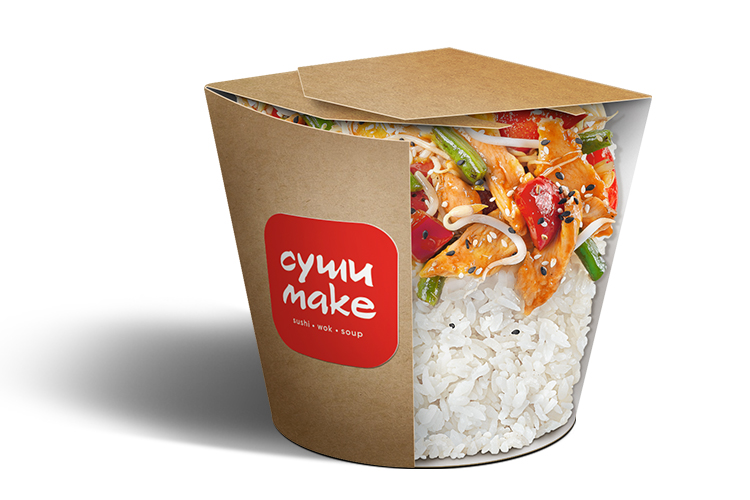 Рис c курицей Терияки