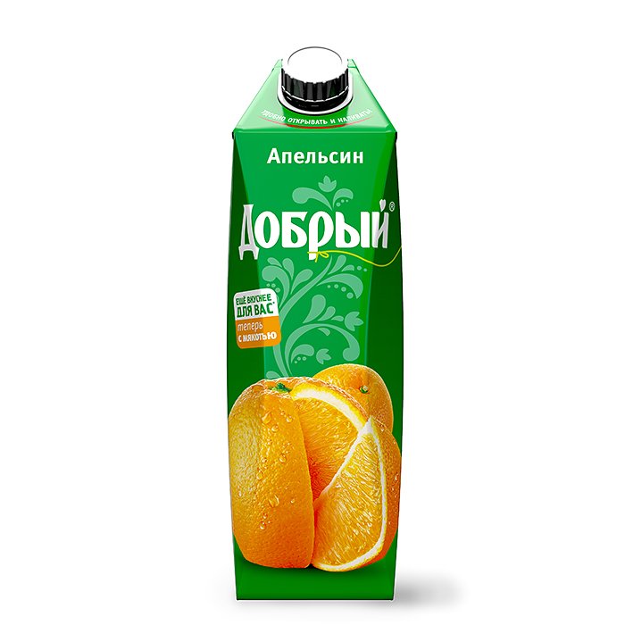 Сок Апельсин 1л