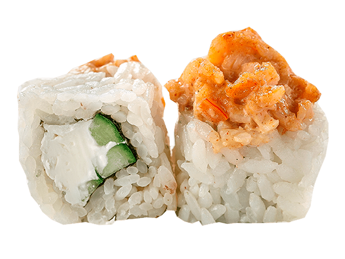 Ролл Сяке спайси 