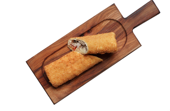 Шаурма с жюльеном в кляре