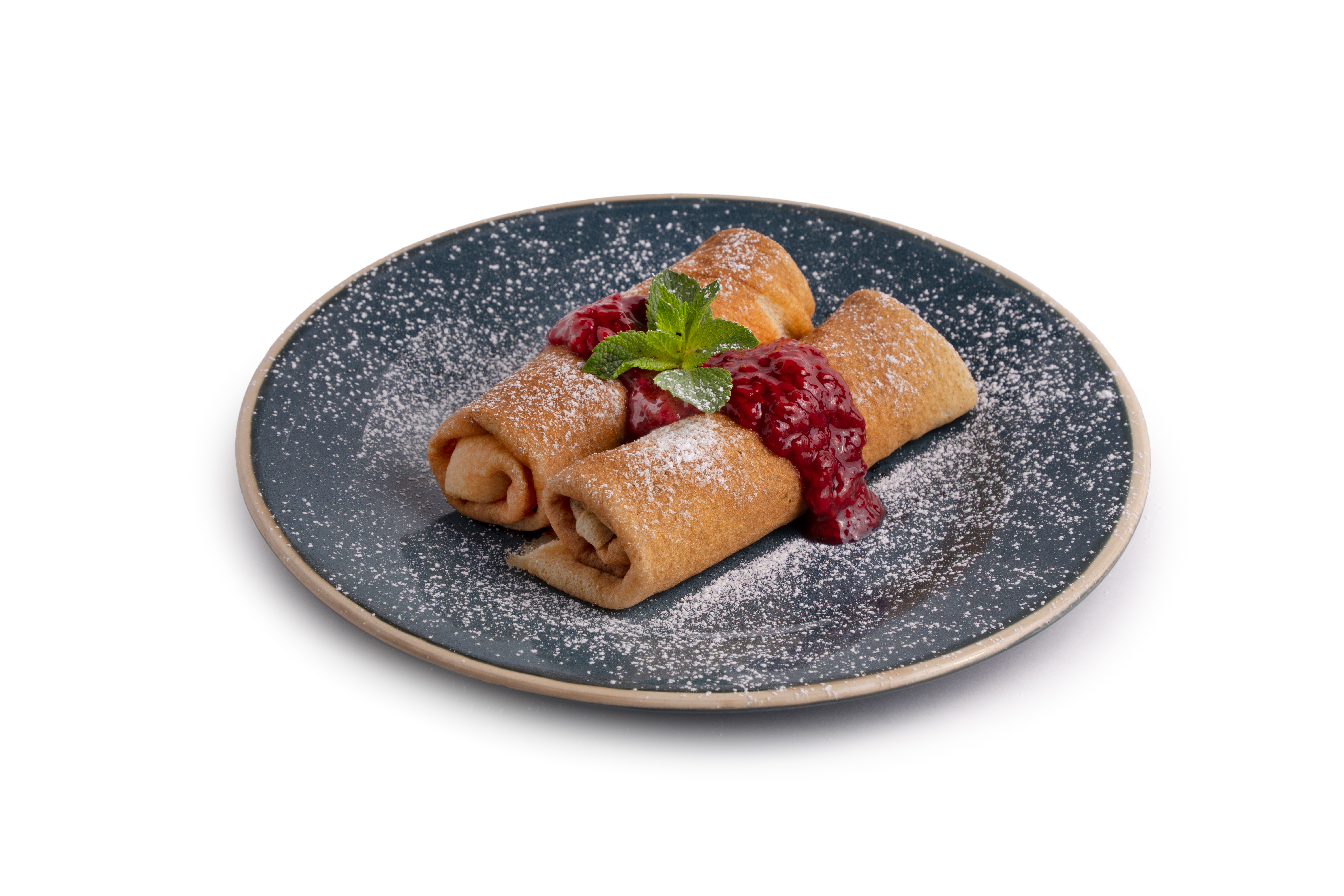 Блины с творогом