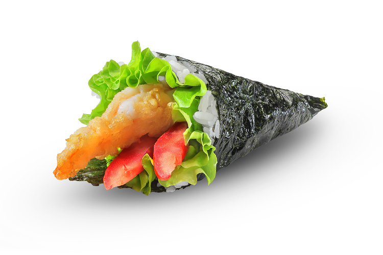 Темаки с креветкой