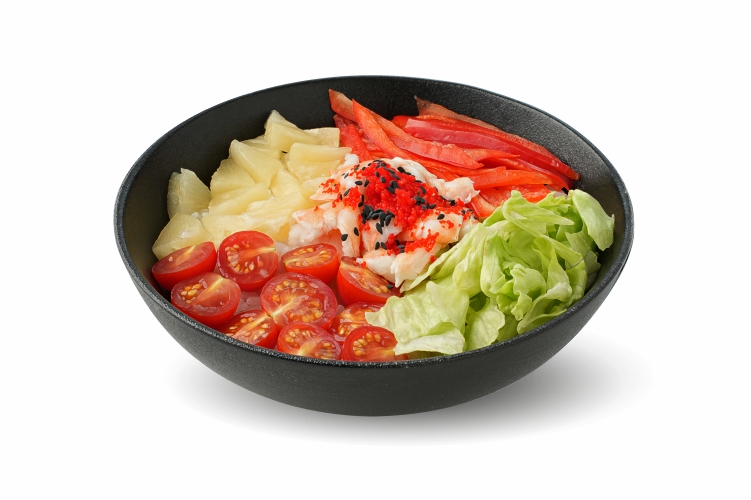 Боул с креветками