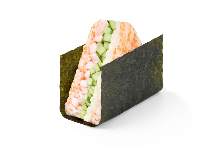 Онигири с креветкой