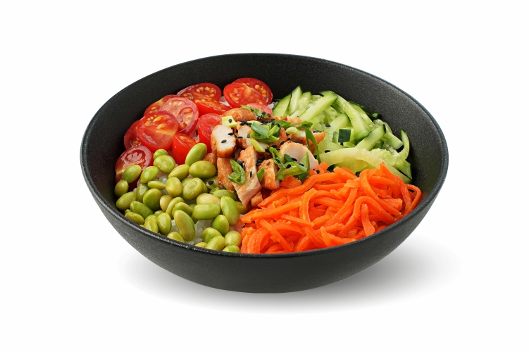 Боул с жареной курицей