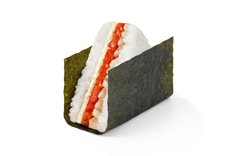 Онигири с копчёной курицей