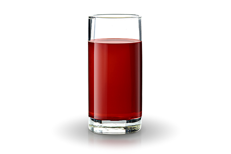 Холодный напиток малина с имбирем