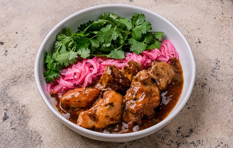 Мясо по-аджарски из курицы